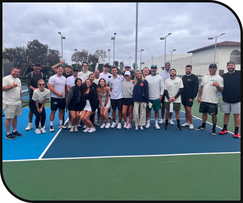 full pickleball group